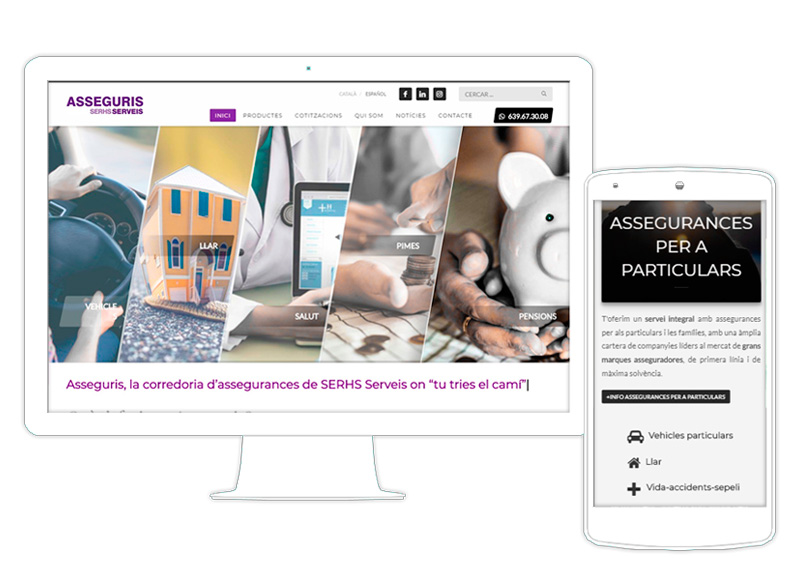 Asseguris estrena nou web de la mà de Social SERHS