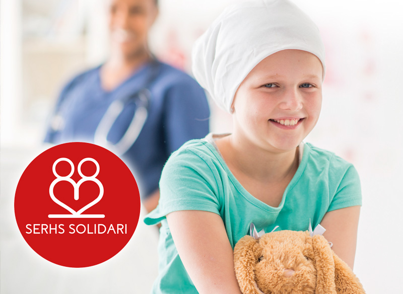 Serhs Distribució amb les causes Socials com: #paralosvalientes