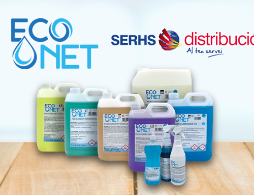 Nova imatge d’ECONET, la marca blanca de productes de neteja de SERHS Distribució
