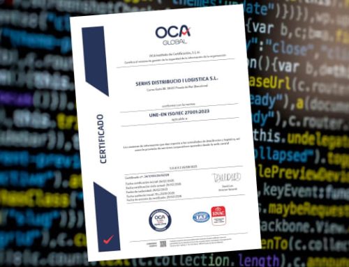 SERHS Distribución reafirma su compromiso con la ciberseguridad obteniendo la certificación ISO/IEC 27001